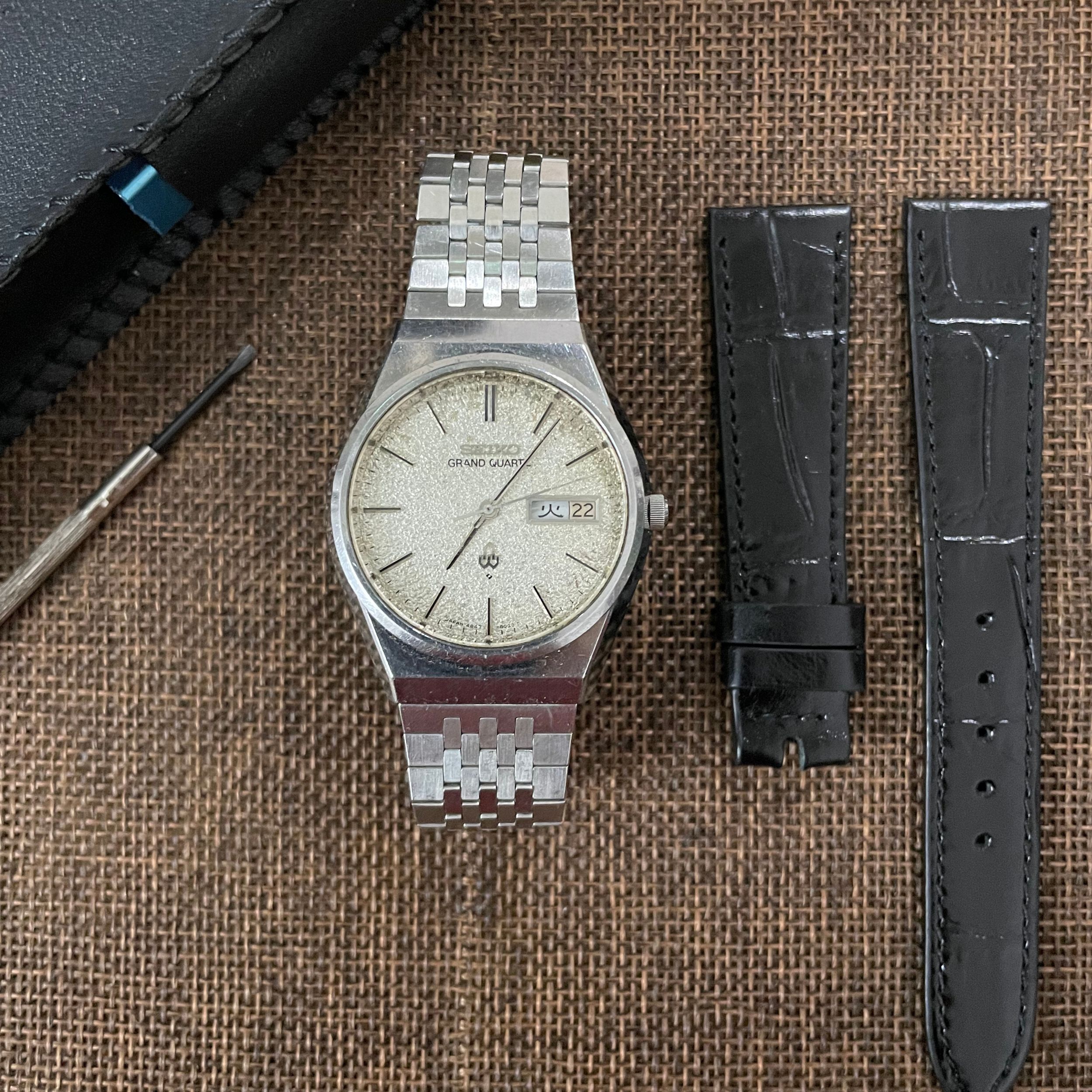 Đồng hồ Seiko Grand Quartz 4843-8100 Diamond Dust chính hãng (2hand) - Đồng  hồ Vintage - Shop đồng hồ cũ, địa chỉ chuyên cung cấp các loại đồng hồ cổ,  đồng hồ