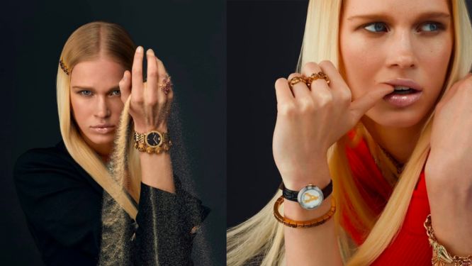 cách đeo đồng hồ Versace