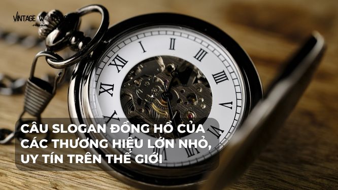 slogan đồng hồ