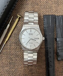 đồng hồ Seiko Quartz Chronos 8123-6130 A4 cũ