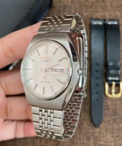 Đồng hồ Citizen Quartz Crystron 4-850769 cũ chính hãng